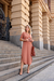 Vestido Feminino em Malha Viscolycra Premium Eva Cappuccino na internet