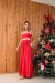 Vestido Feminino em Malha Viscolycra Premium Rebecca Liso Vermelho - loja online