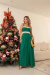 Vestido Feminino em Malha Viscolycra Premium Rebecca Liso Verde - comprar online