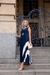 Vestido Feminino em Malha Viscolycra Premium Maitê Marinho - loja online
