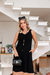 Vestido Feminino em Malha Viscolycra Premium Íris Preto/Nude - comprar online