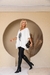 Blusa Feminina em Malha Viscolycra Premium Kaftan Off Elephant - loja online