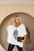 Blusa Feminina em Malha Viscolycra Premium Kaftan Off Elephant - comprar online