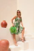 Vestido Feminino Tropical em Viscolinho Premium Zoe Verde - Usebelle