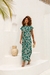 Vestido Feminino em Malha Viscolycra Premium Fátima Folhagem Verde na internet
