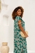 Imagem do Vestido Feminino em Malha Viscolycra Premium Fátima Folhagem Verde