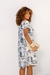 Vestido Feminino em Malha Viscolycra Premium Rute Off Folha tropical - comprar online