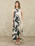Vestido Feminino Marigold Flor Verde - comprar online