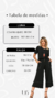 Conjunto Feminino Pantacourt em Malha Viscolycra Premium Luna preto - loja online