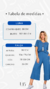 Conjunto Feminino Pantacourt em Malha Viscolycra Premium Luna Azul - loja online