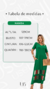 Vestido Feminino em Malha Viscolycra Premium Nanda Verde Bandeira - loja online
