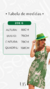 Imagem do Vestido Feminino Tropical em Viscolinho Premium Zoe Verde
