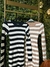 Imagem do Vestido Feminino em Tricot Medusa Listrado Preto