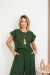 Conjunto Feminino em Malha Viscolycra Premium Antonela Verde - Usebelle