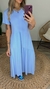 Vestido Feminino Monica em Malha Premium Azul Candy na internet