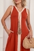 Vestido Feminino em Malha Viscolycra Premium Yumi Telha - loja online