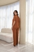 Conjunto Feminino em Malha Viscolycra Premium Margot Camel - comprar online