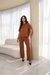 Imagem do Conjunto Feminino em Malha Viscolycra Premium Margot Camel