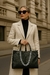 Bolsa Feminina em Courino Croco Lara - comprar online