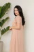 Imagem do Vestido Feminino em Malha Viscolycra Premium Lorena Nude