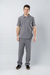 Chaqueta Zipper tipo Chomba Gris claro - tienda online