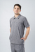 Chaqueta Zipper tipo Chomba Gris claro