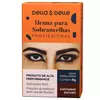 Della e Delle Henna para Sobrancelha Castanho Escuro - 8g