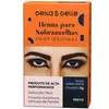 Della e Delle Henna para Sobrancelha Preta - 3g