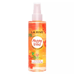 LA RIVE BODY AND HAIR MIST HAPPY VIBES 200ML - AGUA PERFUMADA PARA CABELO E CORPO UN