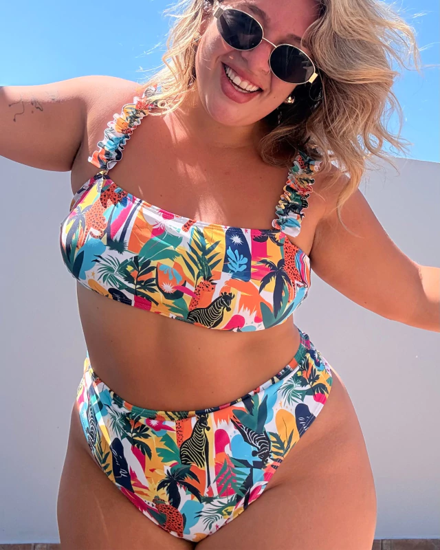 Culotte less hibisco