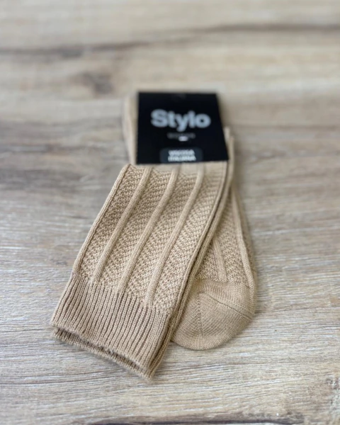 SOQUETE DE VISCOSA LABRADA STYLO ART. 15614 - comprar online