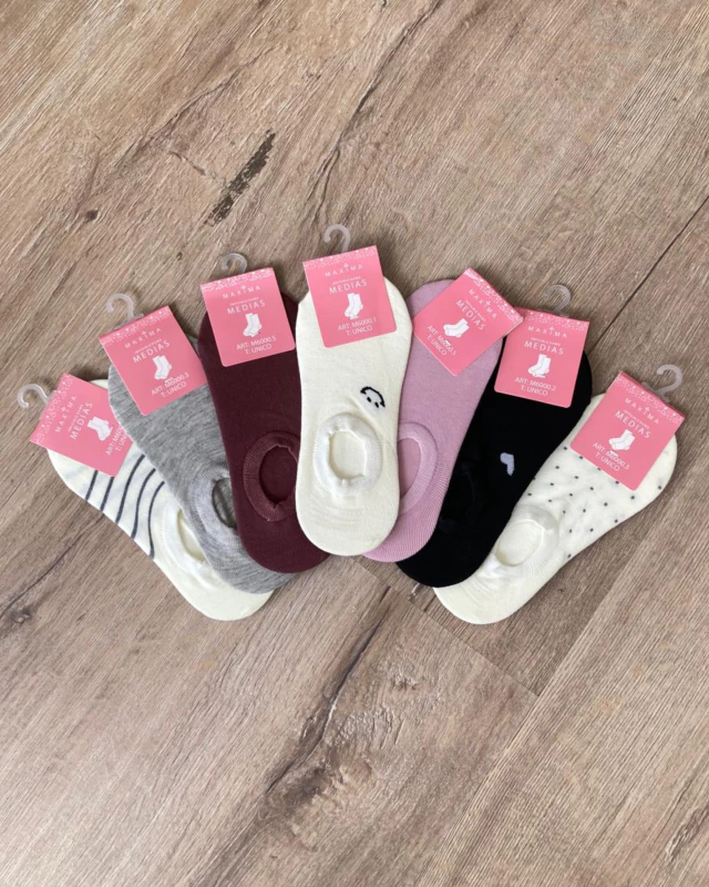 Pack de 7 medias invisibles surtidas — imagen 2