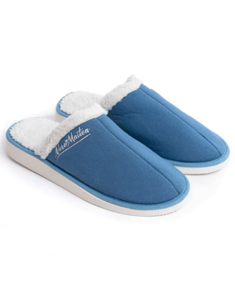 PANTUFLA ALGODON Y SHERPA NERE MAITEA ART.3100