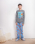 PIJAMA BASQUET BLUO -ART. 21021