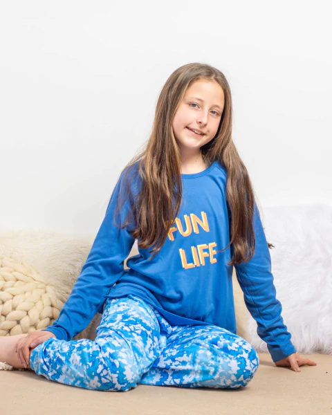 PIJAMA DE NENA ESTAMPADO. TUTTA LA FRUTTA ART. 21-470