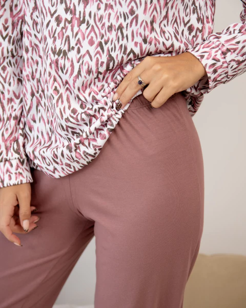 PIJAMA ALGODÓN. PIACHE PIÚ ART. 692 - Felina Lencería