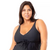 TANKINI REMERA CON AJUSTE EN ESCOTE COCOT - ART. 12745 NEGRA