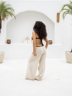 Calça BOHO - Linho Cru - Loja Água de praia 