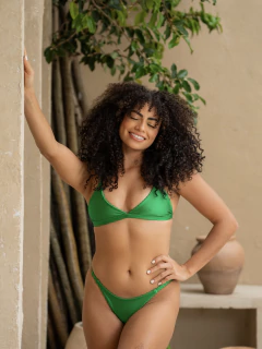 TOP BASIC - VERDE BOTTEGA BRILHO