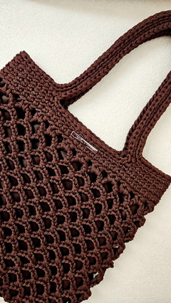 BAG CONCHA - MARROM - loja online