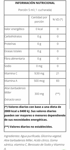 Pack X3 Aloe Vera Natural Máxima Defensa Natier 250ml - comprar online