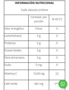 Pack X3 Café Verde Adelgazante Natier 50 Capsulas - comprar online