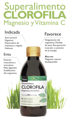 Pack X3 Clorofila Con Magnesio Natier Elimina Toxinas 500ml en internet