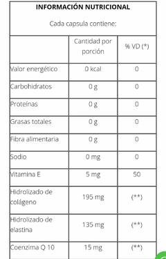 Pack X3 Colágeno + Vitamina E Uñas cabello Piel Natier 50 Capsulas - comprar online