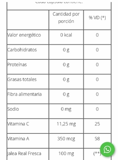Pack X2 Jalea Real Noble Apicultor Disminuye Colesterol 50 Capsulas - comprar online