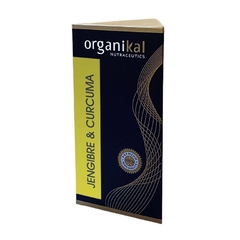 Jengibre y Curcuma Organikal Apto Vegano 60 cáps - comprar online