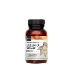 Selenio Quelado Máxima Absorción Natier Apto Vegano 50 Capsulas