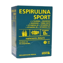 Espirulina Sport Biofit Energia muscular 150 Compr