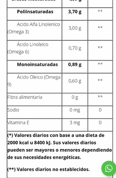 Omega-3 Bebible Sabor Cacao Acción Antiinflamatoria Natier 250ml en internet