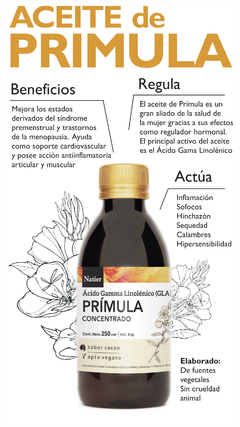 Pack X2 Prímula Concentrado Natier Regulador Hormonal 250ml en internet